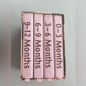 Baby’s First Year Photo Album Set